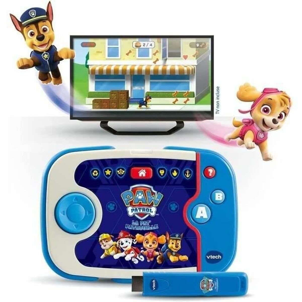 Consola Paw Patrol Jucarie educationala Vtech® ABC Smile TV - PAW Patrol
