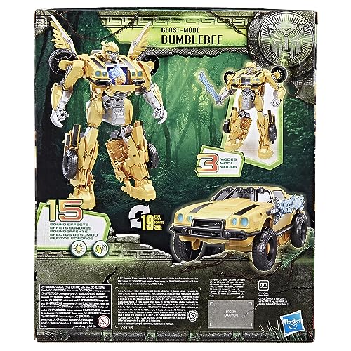 Transformers Figurina Bumblebee Beast Mode, 25 cm