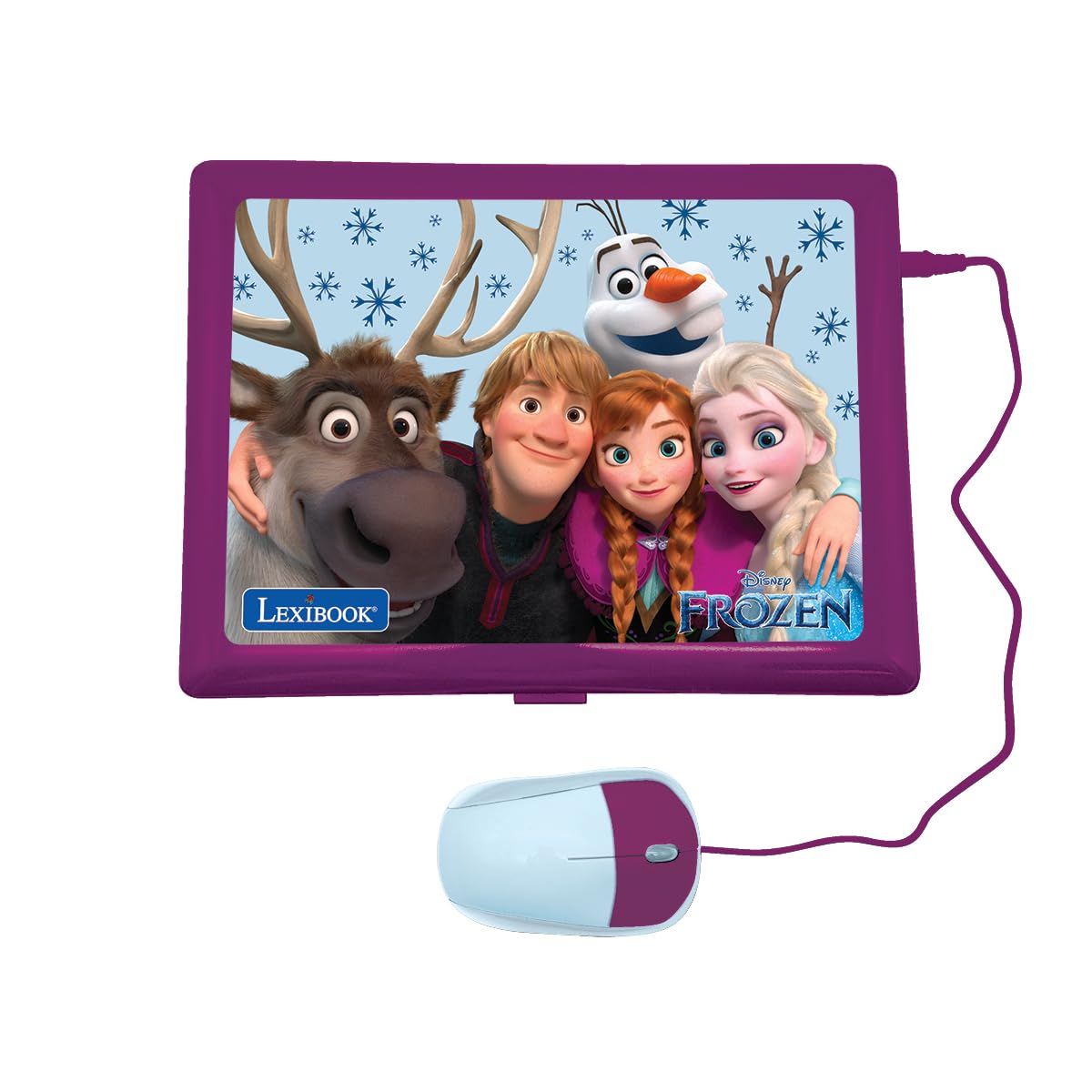 Lexibook Laptop educativ Frozen bilingv, 170 activități (DE)