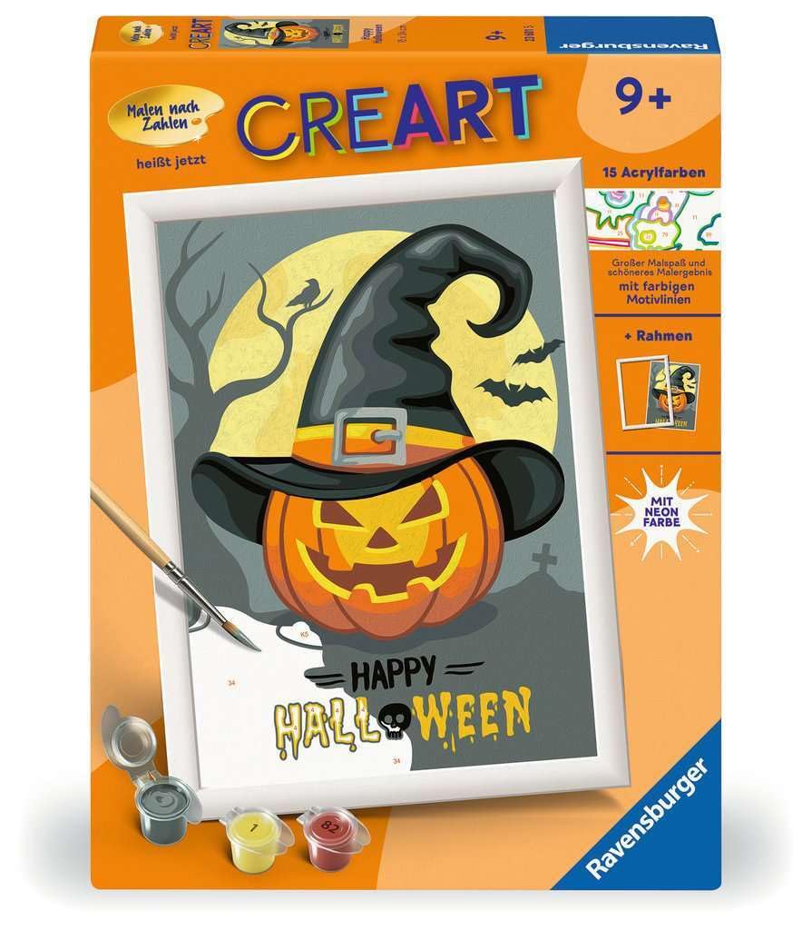 Ravensburger 23601 Set pictura Happy Halloween, 9+ ani