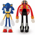 Bend-Ems Set 2 figurine flexibile Sonic, 15 cm