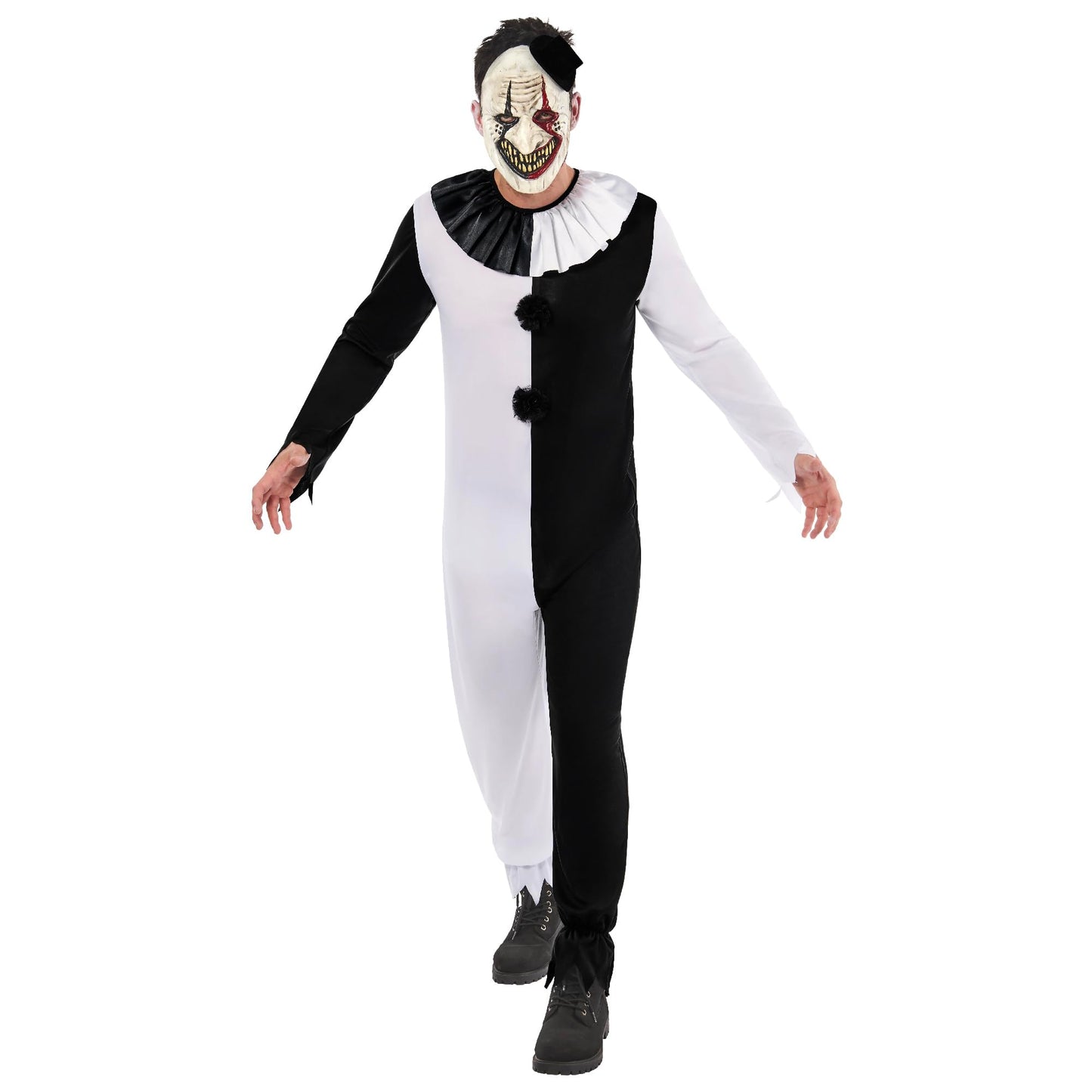 Rubie's Costum Oficial Clovn Terorist, Costum pentru Adulți, Mărime M