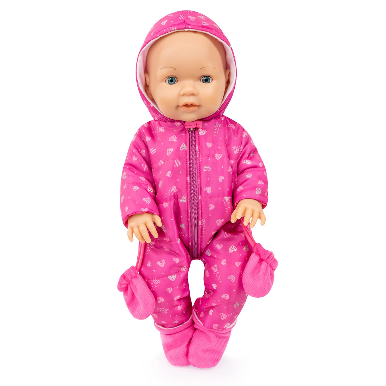 Haine pentru Păpuși Bayer Design 84209AA, Set Îmbrăcăminte pentru Păpuși Bebeluș 38-43 cm, Accesorii Multiple