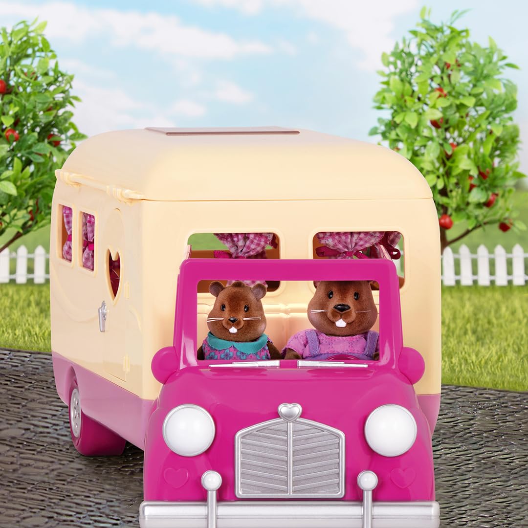 Li'l Woodzeez 61166Z Set Rulotă, 13 piese, 3+ ani