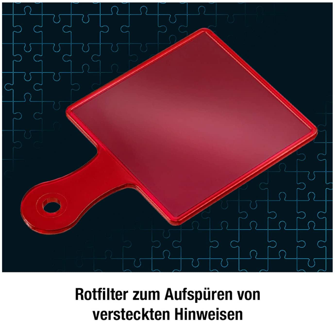 Kosmos 697983 Puzzle detectiv 200 piese, strălucește, 8+ ani