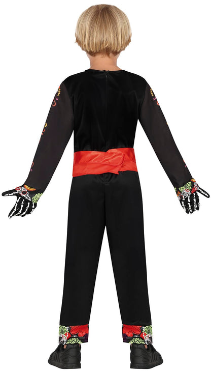 Guirca Costum Mariachi Schelet copii, 3-4 ani