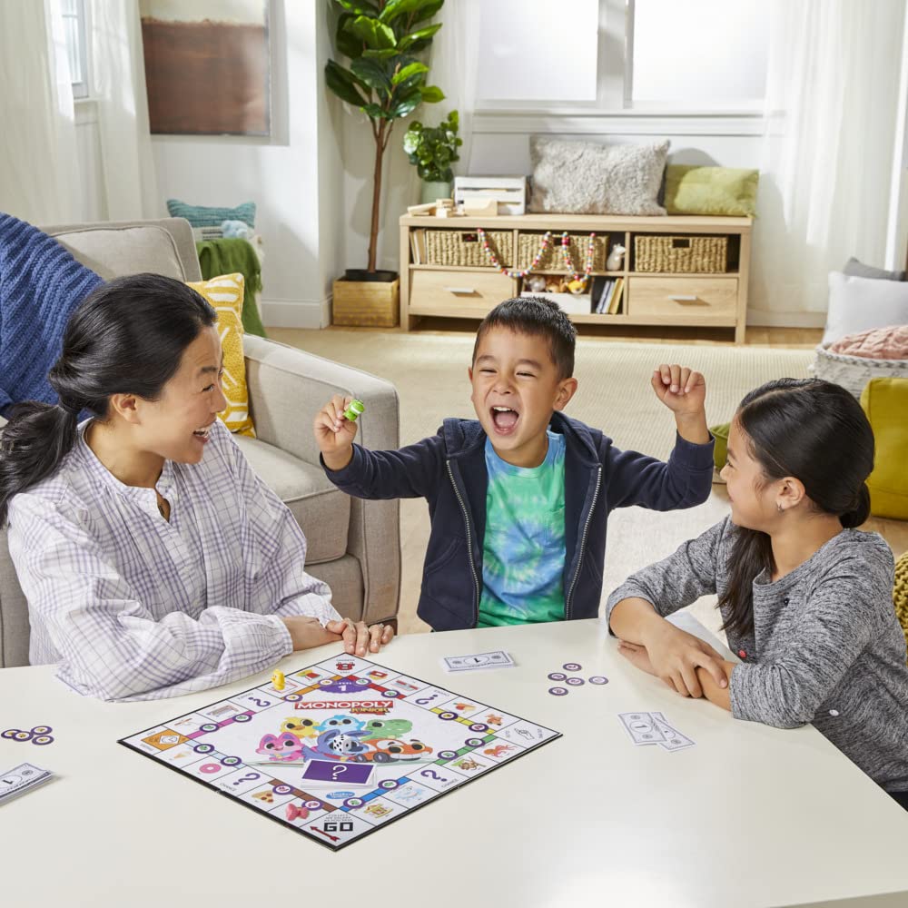 Monopoly Junior Joc de societate 2 in 1, 4+ ani