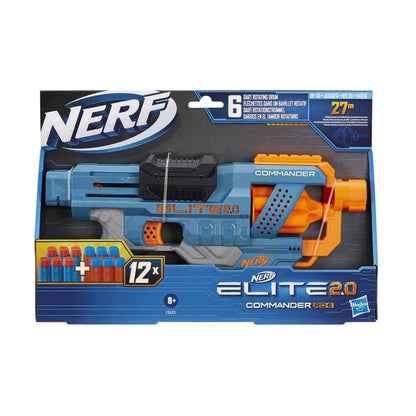 Nerf Elite 2.0 Commander RD-6 Blaster, 12 săgeți