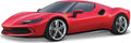 Bburago Ferrari 296 GTB R&P Model auto realist 1:43 cu licență oficială Ferrari de la 3 ani
