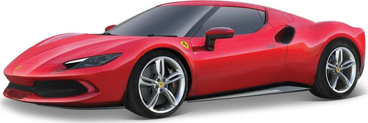 Bburago Ferrari 296 GTB R&P Model auto realist 1:43 cu licență oficială Ferrari de la 3 ani