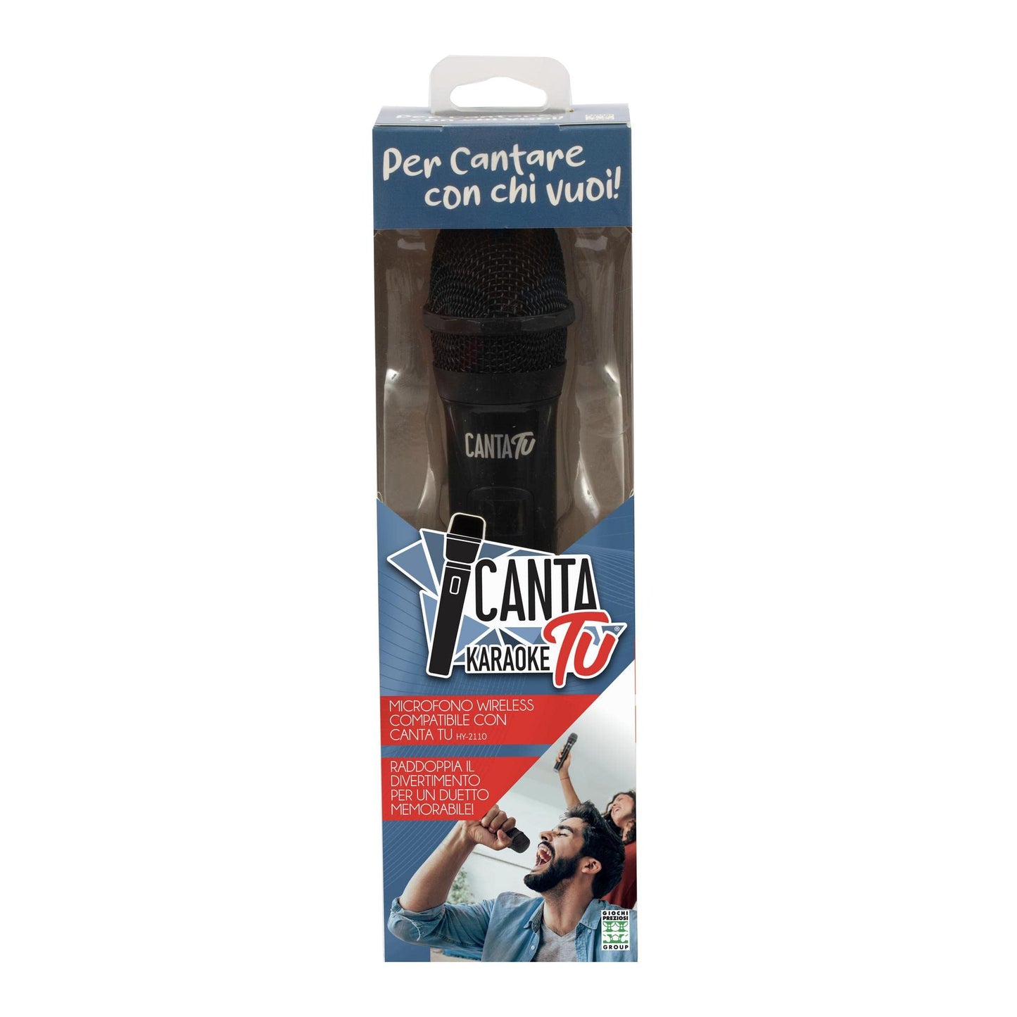 Microfon Bluetooth Canta Tu, Microfon Karaoke, Rază de acțiune 10 metri, conexiune simplă, design unic, frecvență 2402 MHz-2480 MHz, calitate excelentă a sunetului, ideal pentru karaoke.