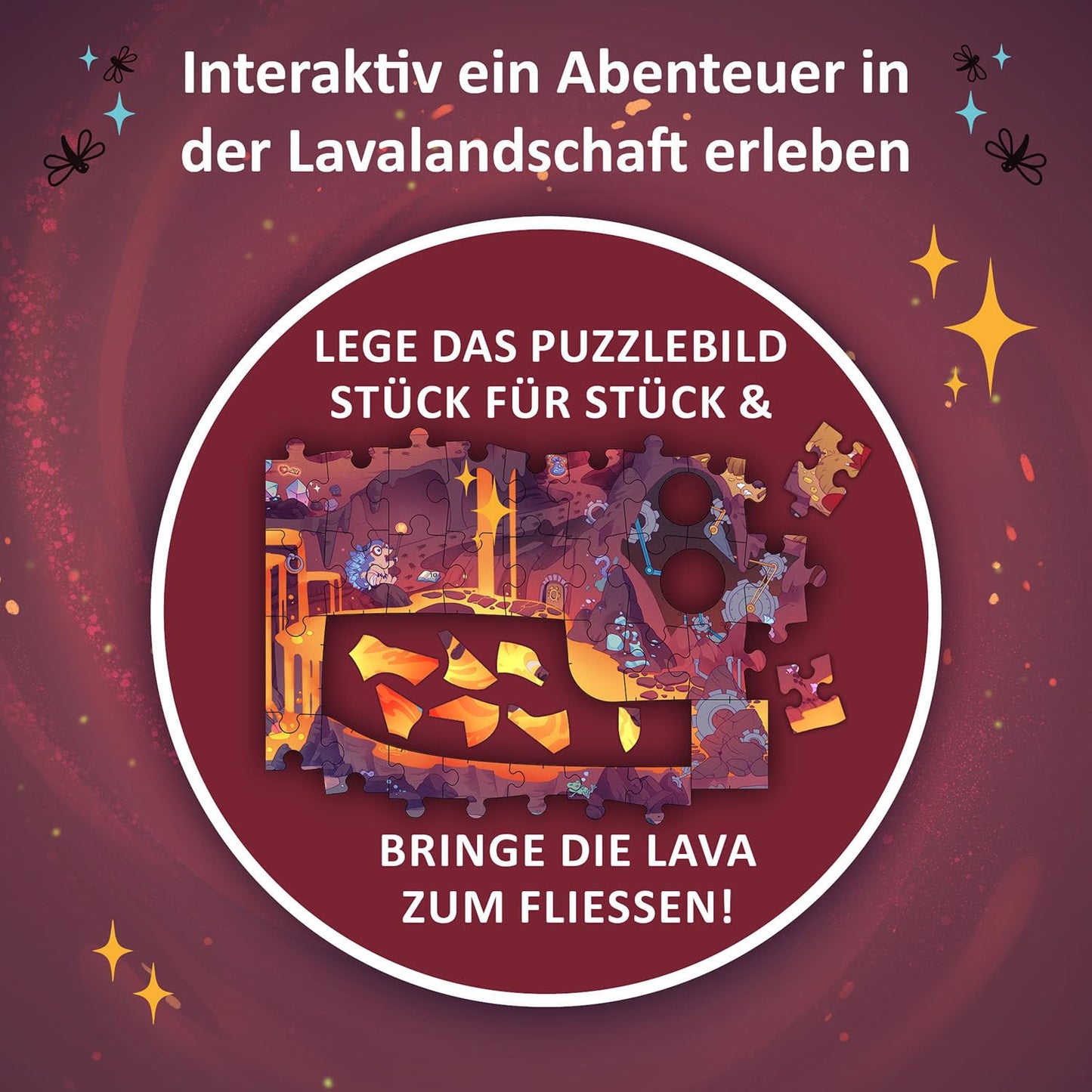 Kosmos 684853 Puzzle Aventură Vulcan, 258 piese, 8+ ani
