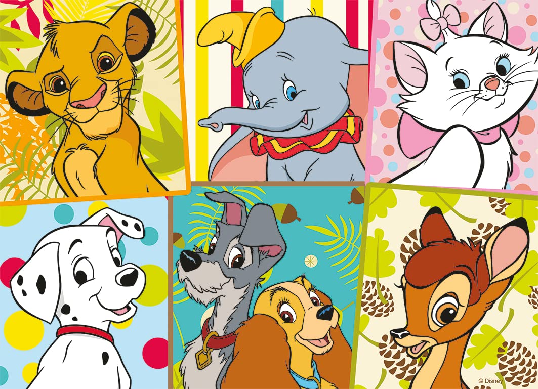 Nathan Puzzle Disney Animals, 45 piese, 5+ ani