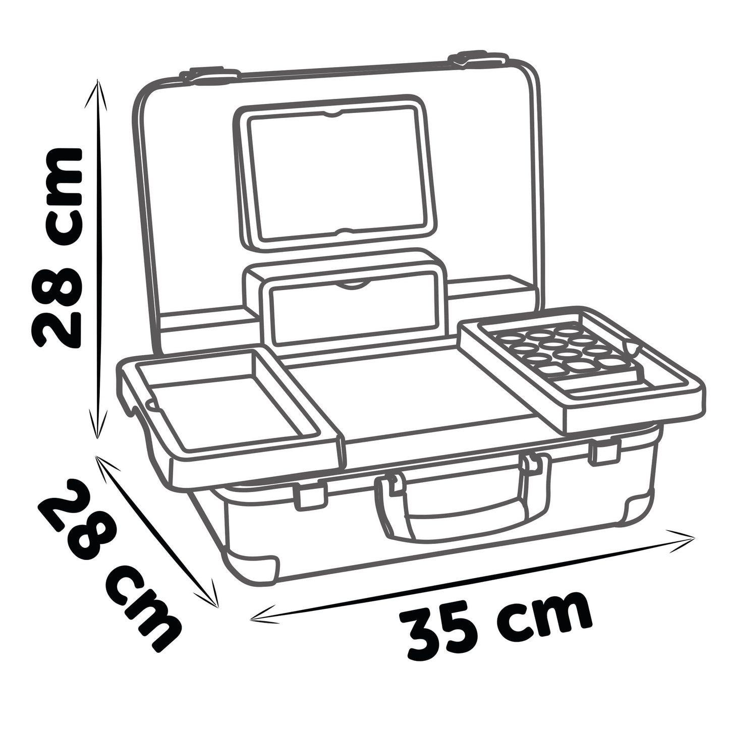 Smoby Geantă Doctor mare cu accesorii, 3+ ani