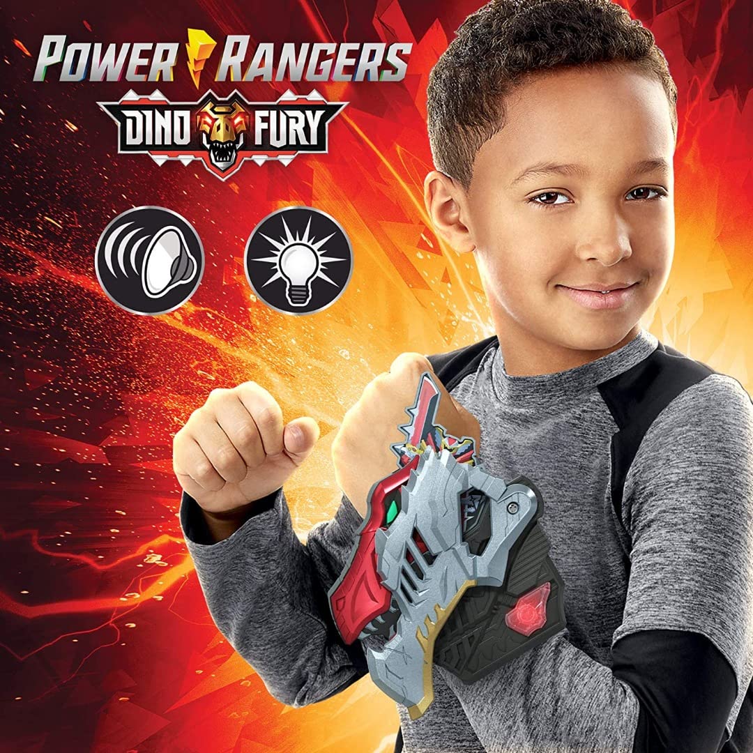 Power Rangers Dino Fury Morpher electronic cu lumini