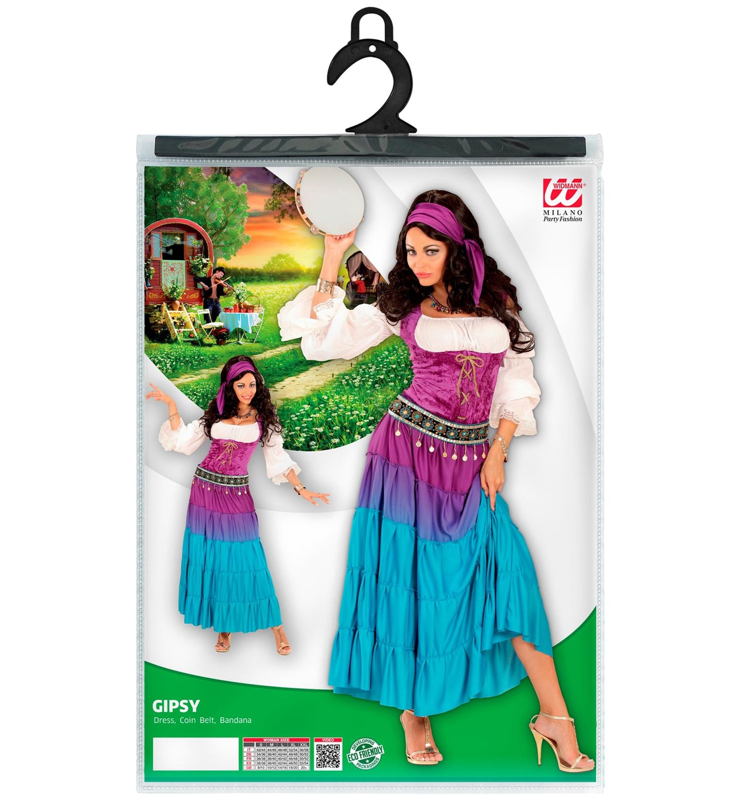 Widmann Costum Văzătoare cu Curea și Bandană