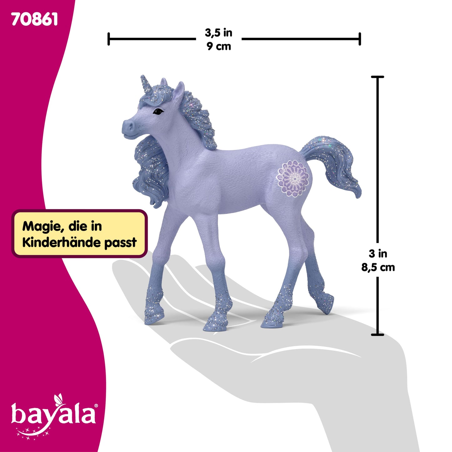 Schleich BAYALA Set de joacă Figurina Mânz Unicorn Iris 5+ ani