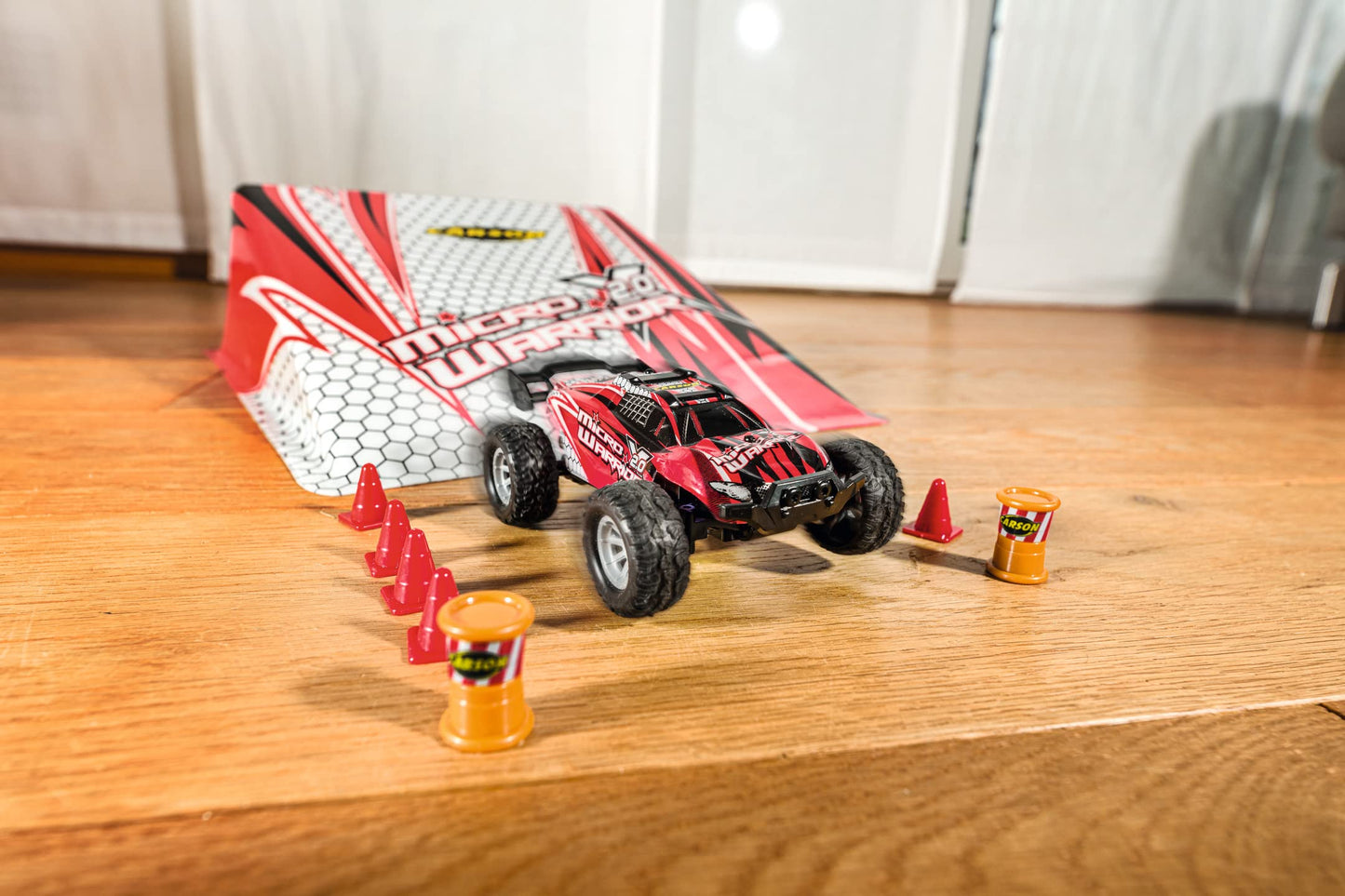 Carson 500404225 Micro X-Warrior 2.0 Buggy RC, 1:32