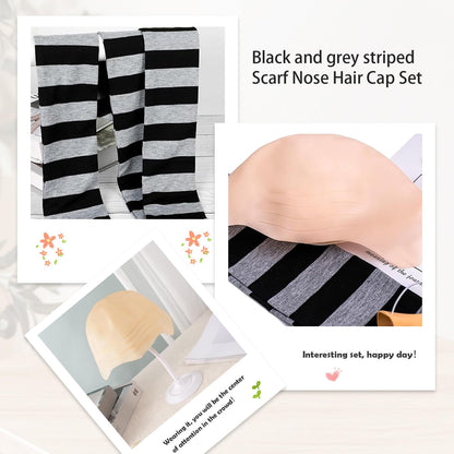 BOUFEIDA Set 4 piese Costum Gru Cosplay