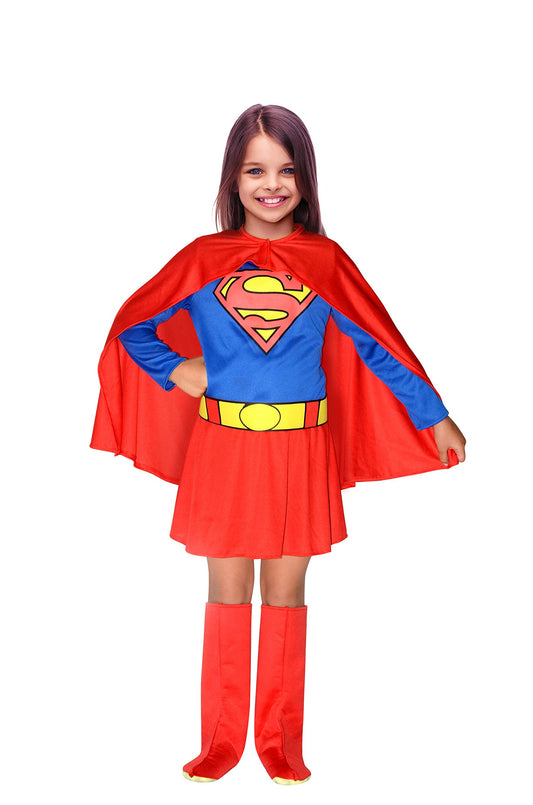 Ciao Costum Supergirl fete DC Comics, 5-7 ani