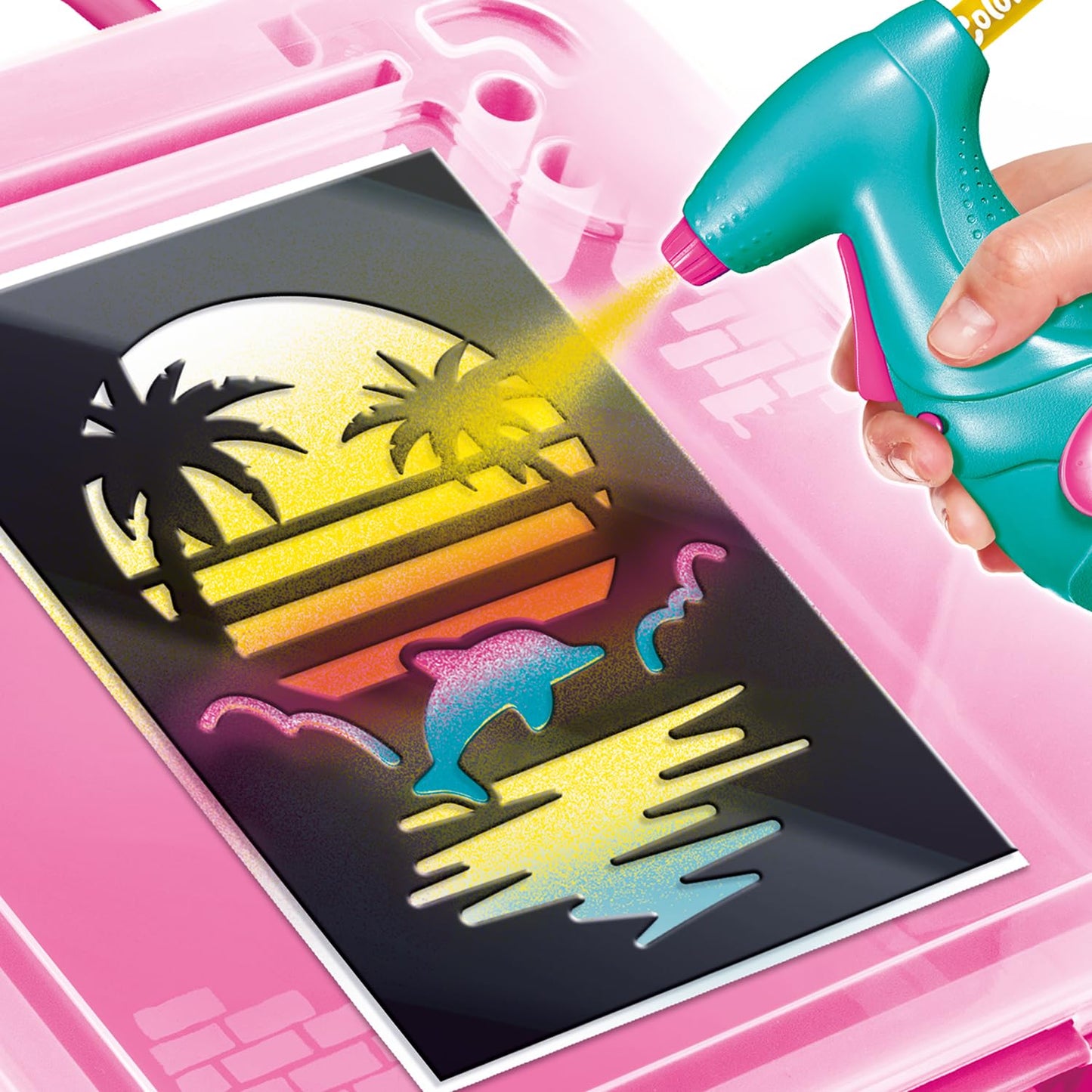 Canal Toys AIR 017 Set Airbrush Art, 6+ ani