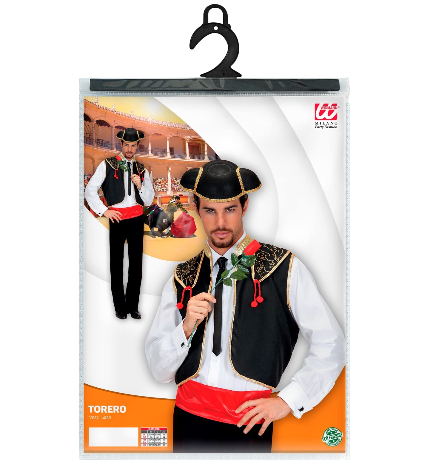 Costum Corrida Matador cu Accesorii, M