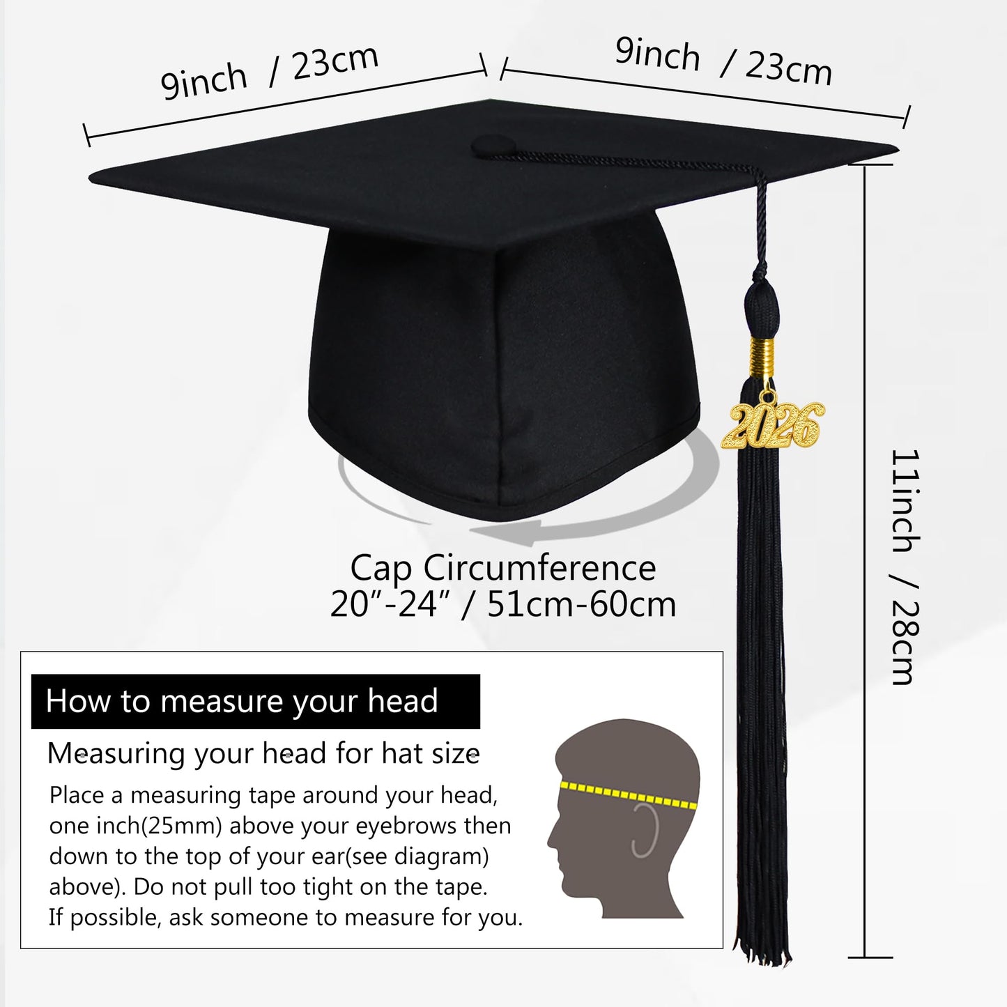 GraduationMall Pălărie absolvire Doktorhut 2026