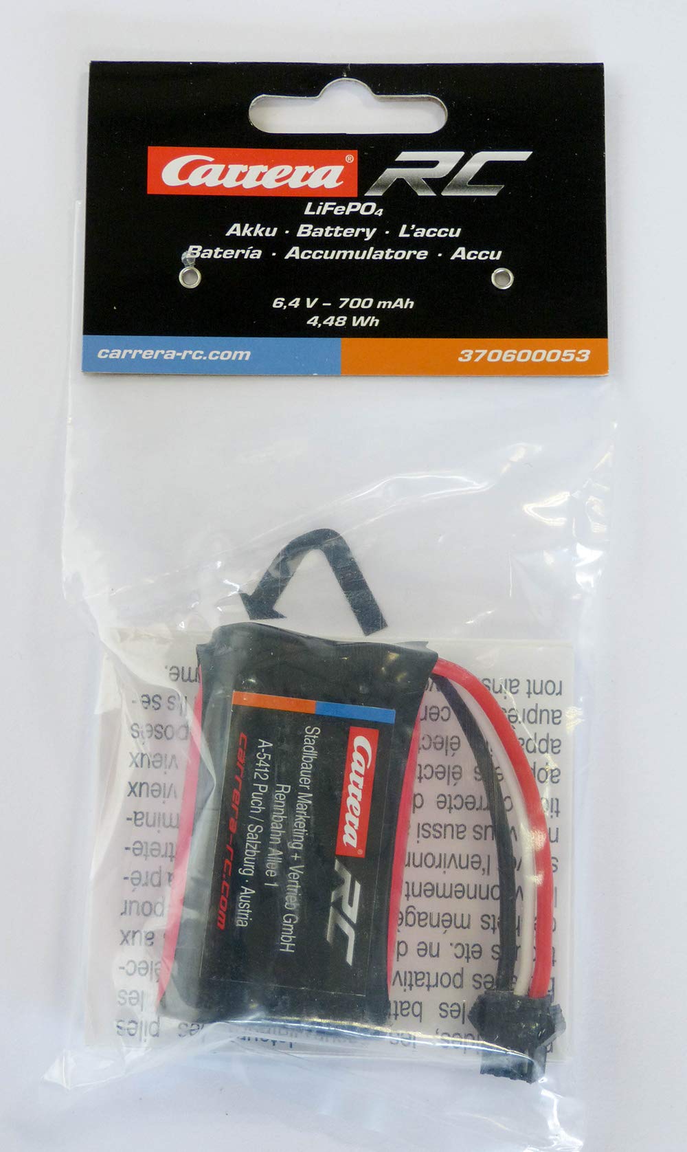 Carrera - 370600053 - Baterie LiFePo4 6,4V 700mAH 7A
