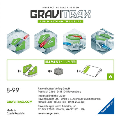 Ravensburger GraviTrax Element Jumper 22421 - Extensie pentru Pista cu Bile - Jucărie de Construcție pentru 8+ Ani