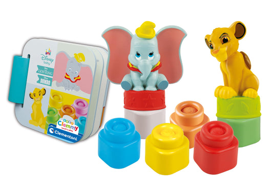 Clementoni 17817 Set Clemmy Disney, cuburi moi