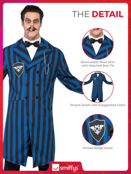 Smiffys Costum Duke of the Manor, albastru