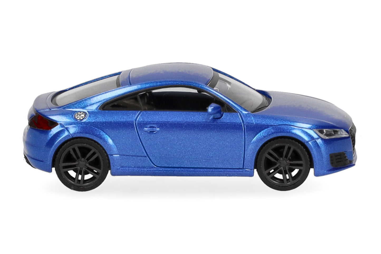 Herpa Audi TT Coupé, Miniatur 1:87, Sammlerstück, Made in Germany, Plastic, Culoare: arablau/Kristalleffekt