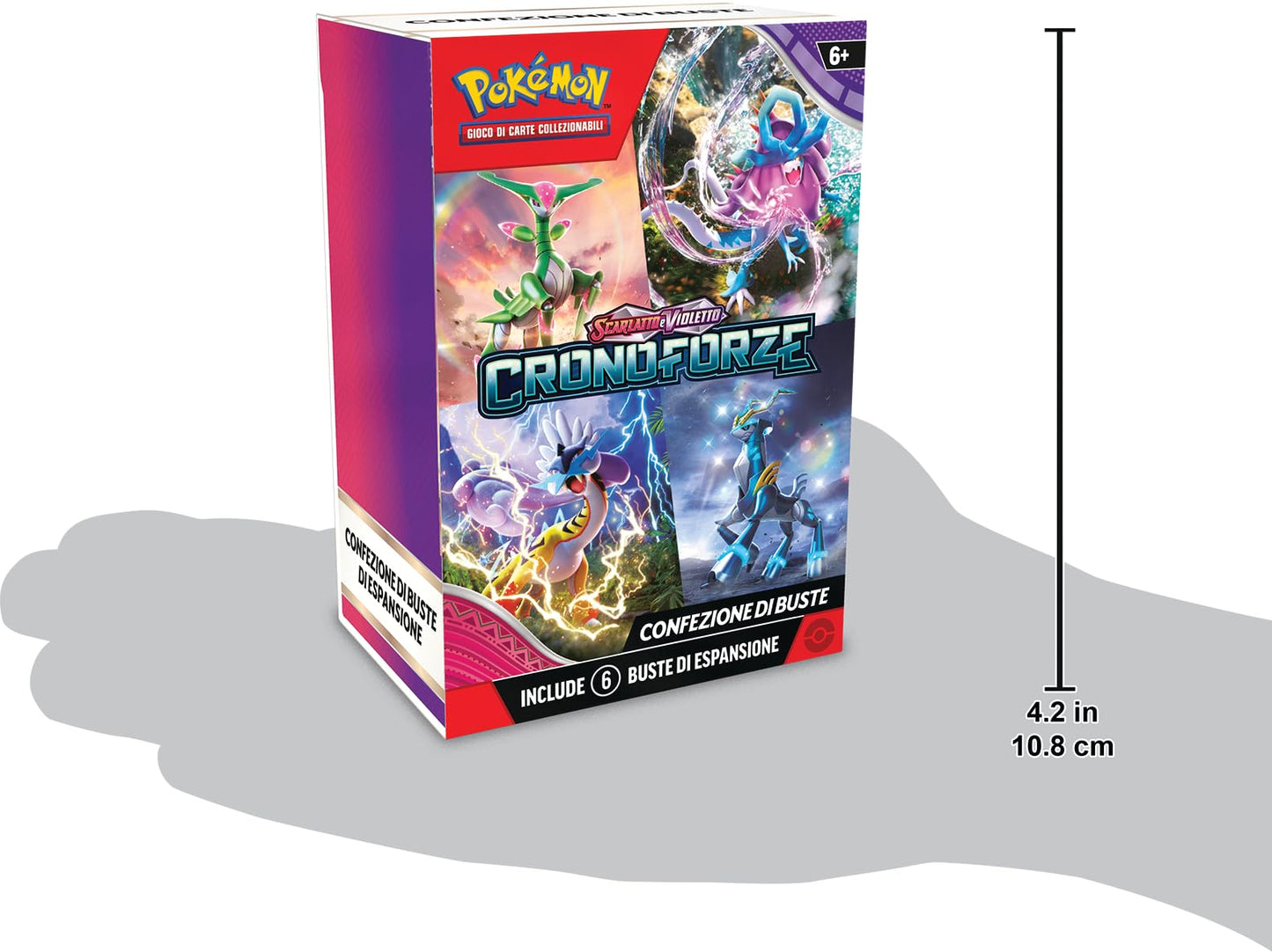 Pokémon TCG Chronoforce, 6 pachete booster (italiană)