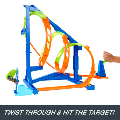 Hot Wheels HMX41 Pista Looping-Twister, 6+ ani