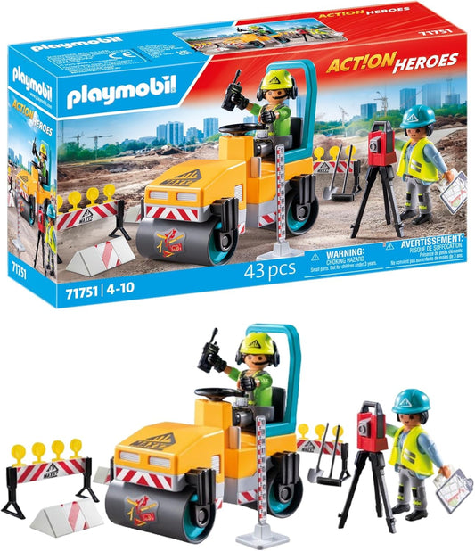 PLAYMOBIL 71751 Santier rutier