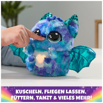 Hatchimals Alive Mystery Ei Draggle - Ou magic de 25 cm cu jucărie interactivă surpriză, pentru copii de la 5 ani.