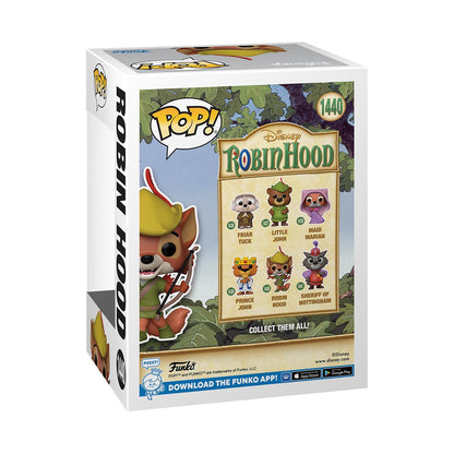 Funko POP Robin Hood Disney, figurina vinil 9,5 cm