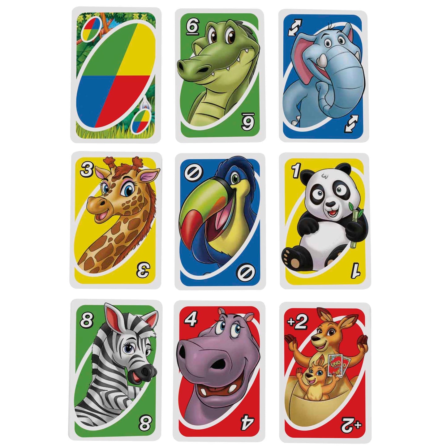 Mattel Games Uno Junior Joc de Cărți, 3+ ani