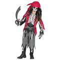 W WIDMANN MILANO Party Fashion Costum pentru copii Schelet Pirat pentru Halloween, Carnaval 5-7 ani