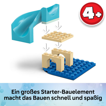 LEGO 11204 Gabby's Dollhouse Aventură Acvariu Sirenă, 4+ ani