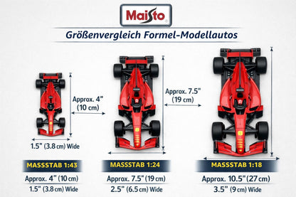 Bburago Ferrari SF-24 Mașinuță model realist 1:43 Charles Leclerc 3+ ani