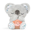 Auby Soothe n' Cuddle Koala Jucărie de pluș cu funcție de calmare pentru nou-născuți cu 10 cântece de leagăn, lumini și respirație ritmică