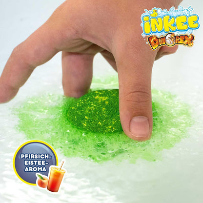 INKEE Surprise Dino 8 bombe de baie cu figurine