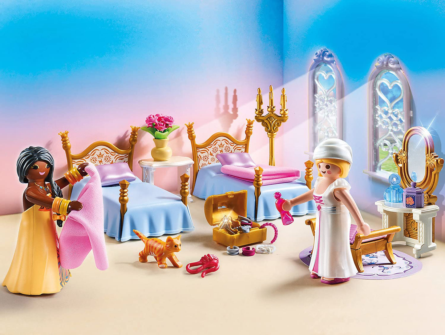 PLAYMOBIL 70453 Dormitor Prințese, 4+ ani