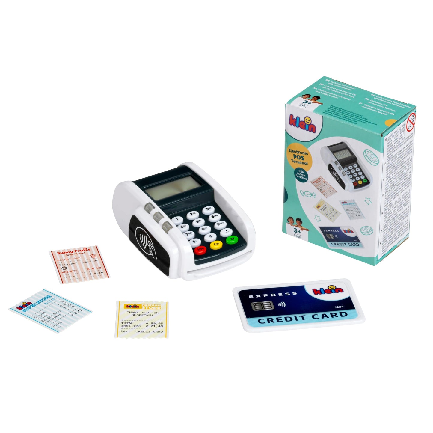 Theo Klein 9360 Terminal de Plata cu lumini si sunet