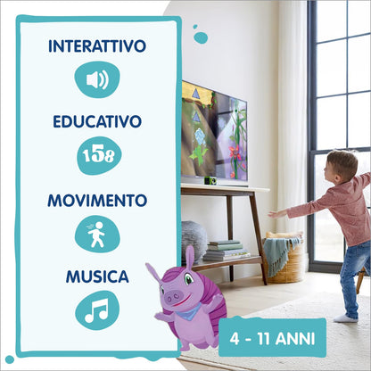 VTech LeapMove Consolă Interactivă, 25 jocuri (italiană)