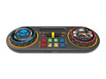 Cefa Toys Mixer DJ 8-în-1, platane și crossfader, 5+ ani