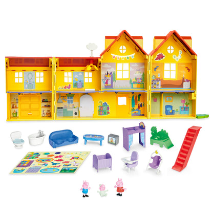 Peppa Pig Set de Joacă Casa Mare a lui Peppa, 80 cm