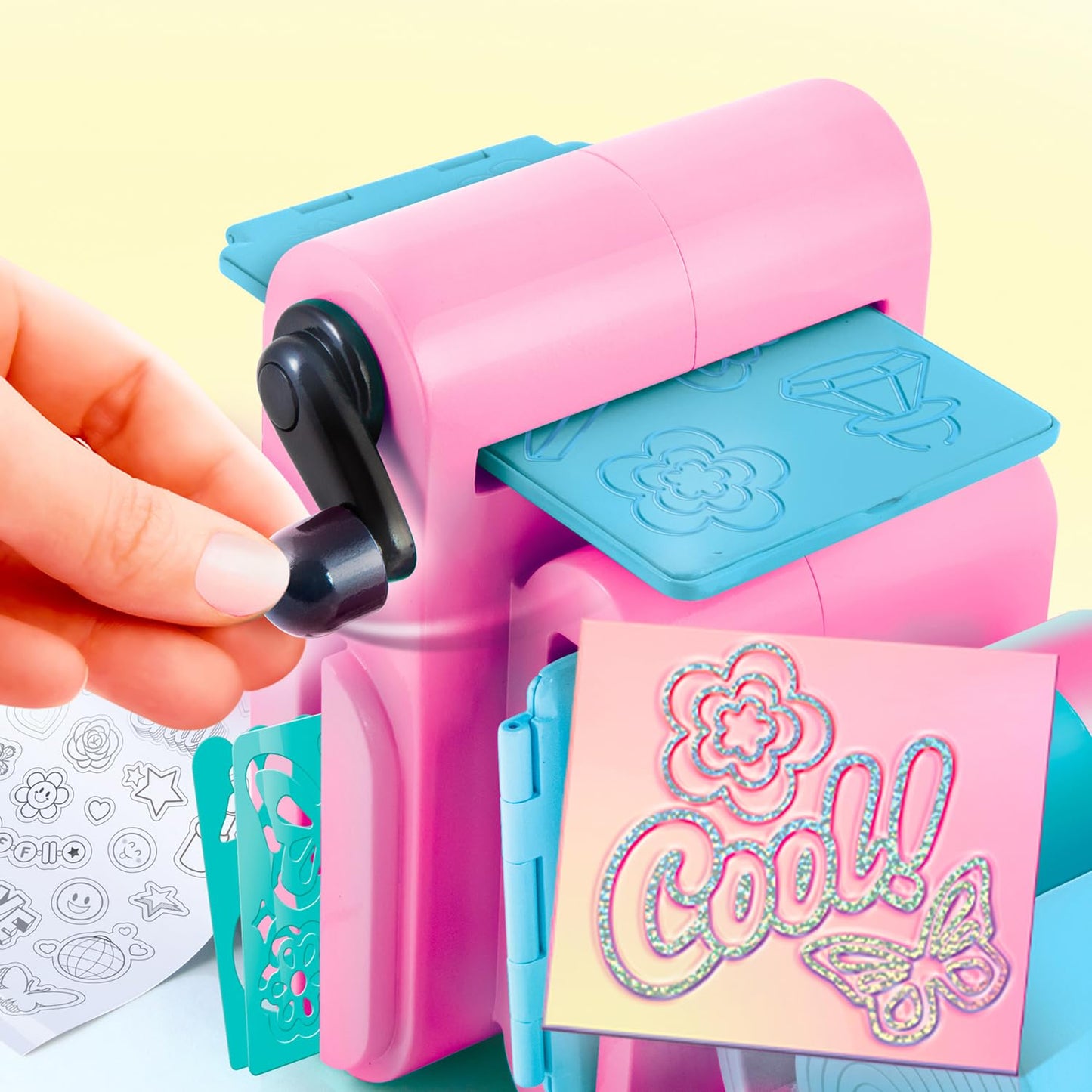 Canal Toys Style 4 Ever Set de scrapbooking 3-în-1 150+ elemente creative de la 6 ani