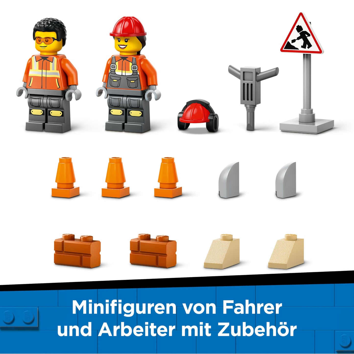 LEGO City 60450 Excavator Radlader, 4+ ani